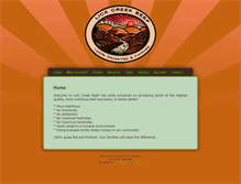 Tablet Screenshot of lickcreekbeef.com